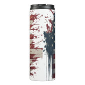 Bouteilles Isothermes Awesome Distressed drapeau américain Patriotique (Dos)