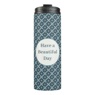 Bouteilles Isothermes Ayez un Beau Motif Carré Day Pearl