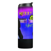 Bouteilles Isothermes Ayez un joyeux Noël de Noël - Un numérique festif (Tourné sur la gauche)