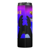 Bouteilles Isothermes Ayez un joyeux Noël de Noël - Un numérique festif (Dos)