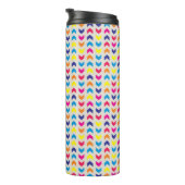 Bouteilles Isothermes Aztec Chevron coloré (Tourné sur la droite)