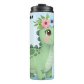 Bouteilles Isothermes Baby Dinosaur Flower Headband Bliss (Devant)