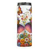 Bouteilles Isothermes Baby Elephant Floral Heart Balloon (Dos)