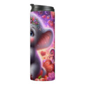 Bouteilles Isothermes Baby Elephant Heart Gift (Tourné sur la droite)