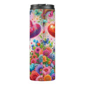 Bouteilles Isothermes Baby Giraffe Multi Heart Balloon Wrap (Dos)