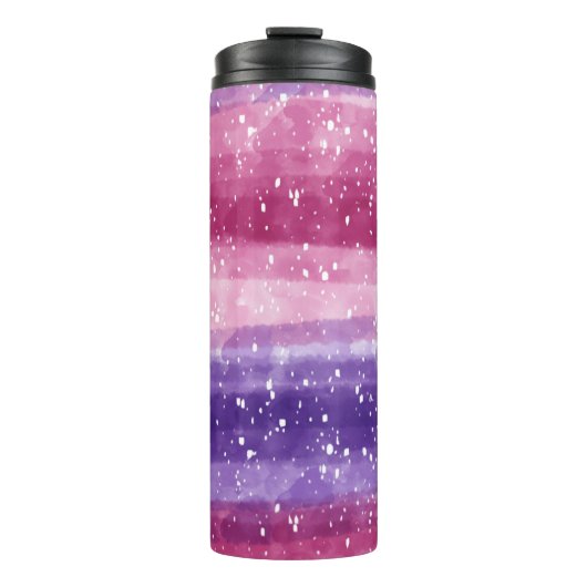 Bouteilles Isothermes Backled de Purple and Pink (Devant)