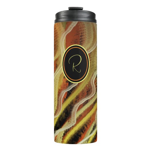 Bouteilles Isothermes Bacteuse thermique abstraite (Devant)