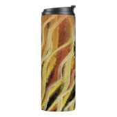 Bouteilles Isothermes Bacteuse thermique abstraite (Tourné sur la gauche)
