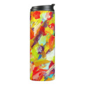 Bouteilles Isothermes Bacteuse thermique abstraite (Tourné sur la gauche)