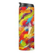 Bouteilles Isothermes Bacteuse thermique abstraite (Tourné sur la droite)