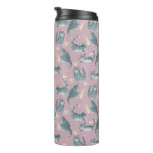 Bouteilles Isothermes Bad Grey Tabby Chats Frappe Stuff Over & Monogramm (Tourné sur la droite)