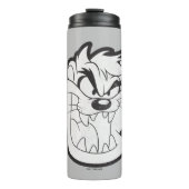 Bouteilles Isothermes Badge TAZ™ Evil Grin (Devant)