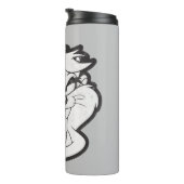 Bouteilles Isothermes Badge TAZ™ Evil Grin (Tourné sur la droite)