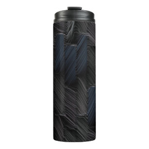 Bouteilles Isothermes Baguettes bleues et vertes sur contenant en plasti