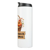 Bouteilles Isothermes Baisers citrouilles et souhaits de récolte Automne (Tourné sur la droite)