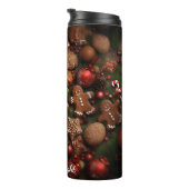 Bouteilles Isothermes Baking Day Gingerbread Pattern (Tourné sur la droite)