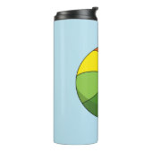 Bouteilles Isothermes Bal De Plage Coloré (Tourné sur la gauche)