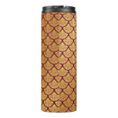 Bouteilles Isothermes Balances de sirène Art déco - Magenta (Dos)