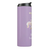 Bouteilles Isothermes Balançoire Licorne Violette (Tourné sur la gauche)