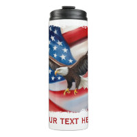 Bald Eagle & US Drapeau 4 juillet