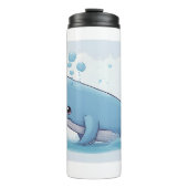 Bouteilles Isothermes Baleine mignonne (Devant)