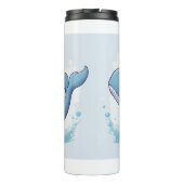 Bouteilles Isothermes Baleine mignonne (Dos)