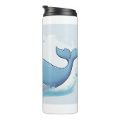 Bouteilles Isothermes Baleine mignonne (Tourné sur la droite)