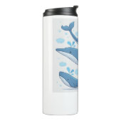 Bouteilles Isothermes Baleine mignonne (Tourné sur la gauche)