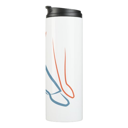 Bouteilles Isothermes Ballroom Dance Travel Mug (Tourné sur la droite)