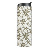 Bouteilles Isothermes Bamboo on White Sheers - Seamless surface (Tourné sur la gauche)