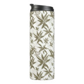 Bouteilles Isothermes Bamboo on White Sheers - Seamless surface (Tourné sur la droite)