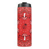 Bouteilles Isothermes Bandana rouge (Devant)