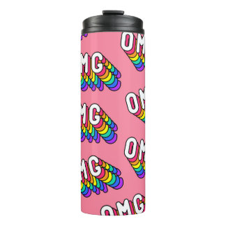 Bouteilles Isothermes Bande dessinée rose d'OMG