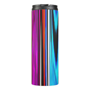 Bouteilles Isothermes Bandes Abstraites colorées 611