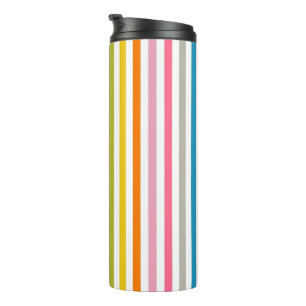 Bouteilles Isothermes Bandes arc-en-ciel estivales