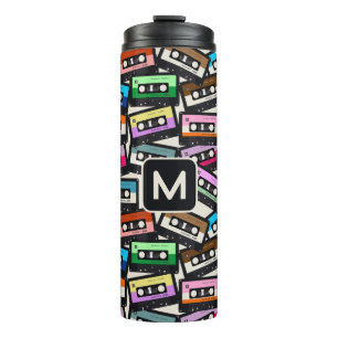 Bouteilles Isothermes Bandes cascade monographique rétro personnalisées