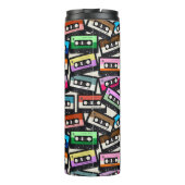 Bouteilles Isothermes Bandes cascade monographique rétro personnalisées (Dos)