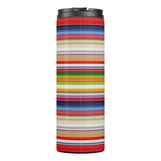Bouteilles Isothermes Bandes chaudes et colorées (Dos)
