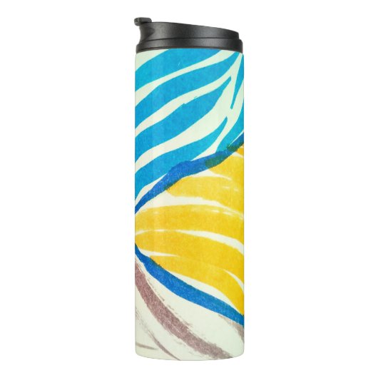 Bouteilles Isothermes Bandes de cassettes rétro motif sans couture. Vint (Tourné sur la droite)