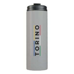 Bouteilles Isothermes Bandes de Turin italien et Sabauda - Design minima