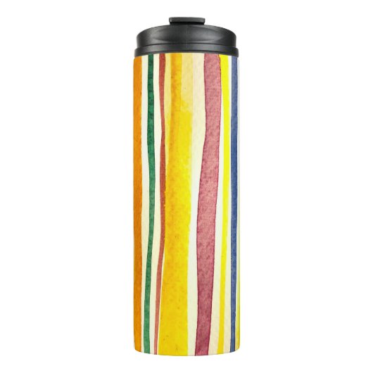 Bouteilles Isothermes bandes d'été (Devant)