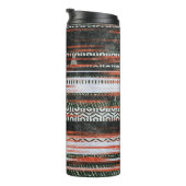 Bouteilles Isothermes Bandes ethniques tribales : conception du tapis. (Tourné sur la droite)