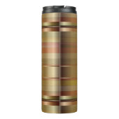 Bouteilles Isothermes Bandes or et cuivre (Dos)