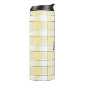 Bouteilles Isothermes Bandes plaquées or jaune blanc (Tourné sur la gauche)