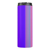 Bouteilles Isothermes Bandes violettes (Dos)