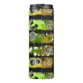 Bouteilles Isothermes Bannière grunge de musique de style (Dos)