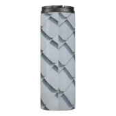 Bouteilles Isothermes Bardeaux de toit gris (Dos)