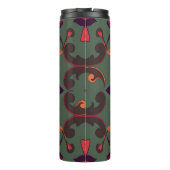 Bouteilles Isothermes Baroque Floral Pattern Travel Mug (Dos)