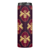 Bouteilles Isothermes Baroque Gold Sconce Magenta Motif (Dos)