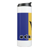 Bouteilles Isothermes Barre Drapeau Thermal Tumbler (Tourné sur la gauche)